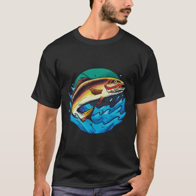 Fiske T Shirt (Framsida)