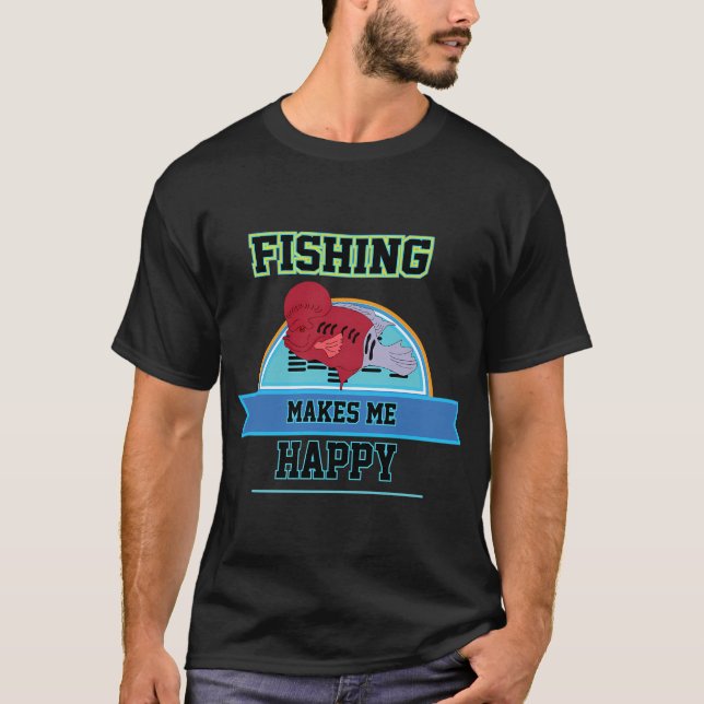 fiske  t shirt (Framsida)