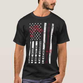 Fiske T-shirts med skjortor för fiskare från Pappa