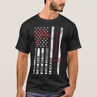 Fiske T-shirts med skjortor för fiskare från Pappa