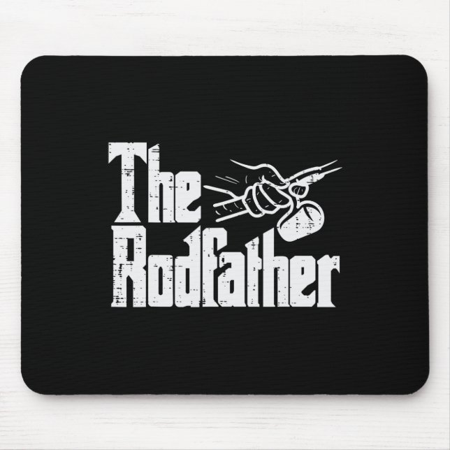 Fiske The Rodfather Rolig Parodi Pappa Farfar Papp Musmatta (Framsidan)
