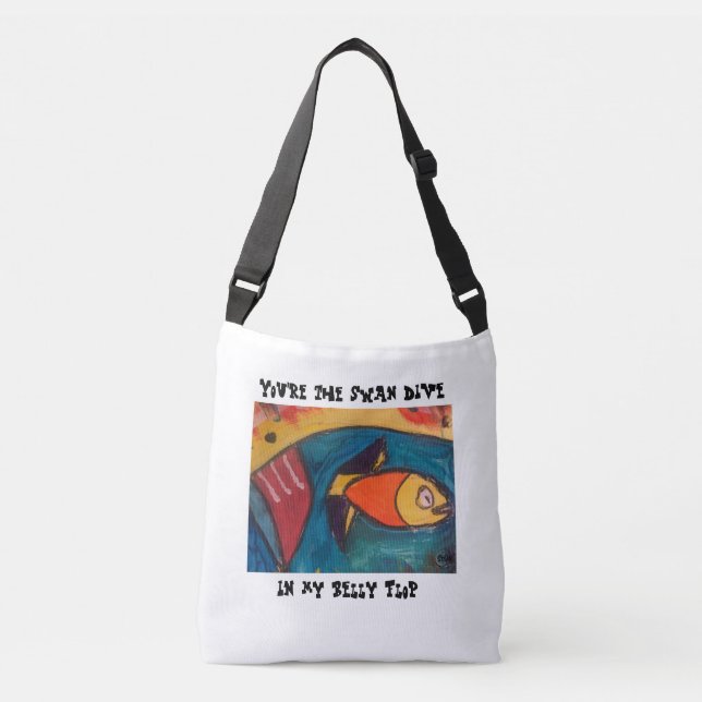 Fiske Tote Bag Axelväska (Framsida)