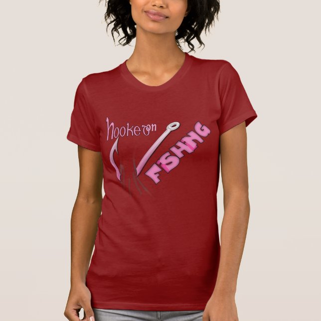 Fiske vid Rosa Krok T Shirt (Framsida)