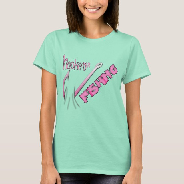 Fiske vid Rosa Krok T-shirt (Framsida)
