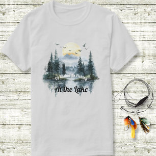 Fiske vid sjön T-Shirt
