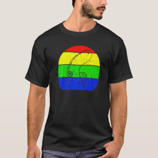 Fiske Vintage Cool Fiske Fiskare Utomhus Sport T Shirt