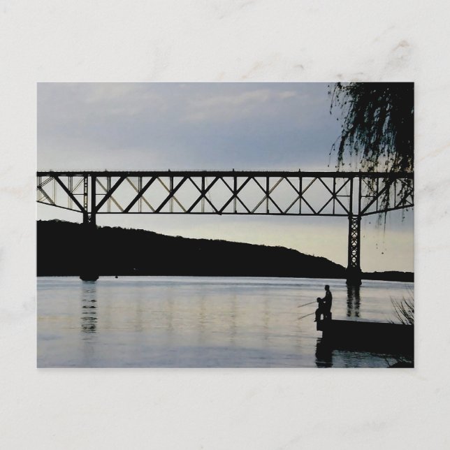 Fiske" Vykort (Framsida)