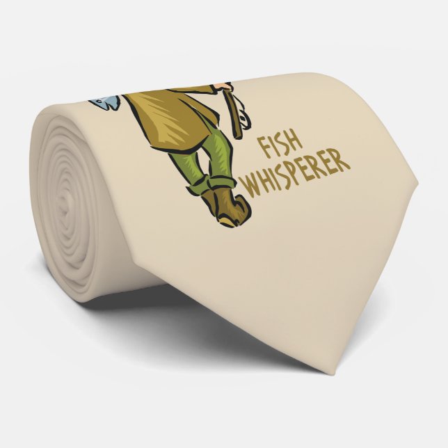 Fiske Whisperer Flygfiske Trout Fisherman Slips (Rullad)