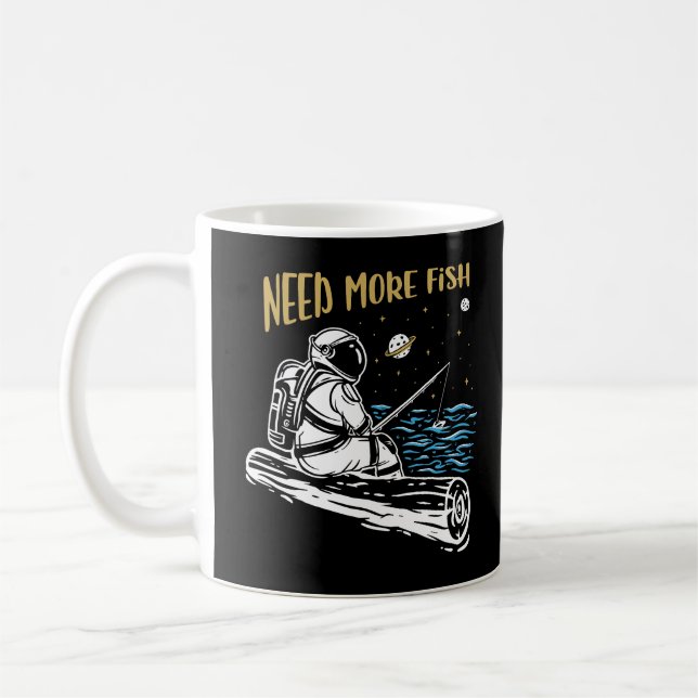 Fiskeastronaut Kaffemugg (Vänster)