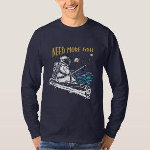 Fiskeastronaut T Shirt