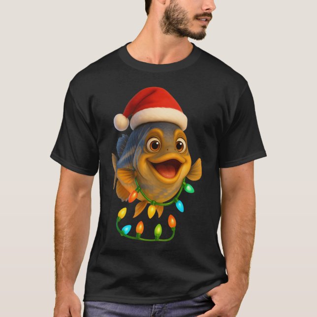 Fiskeäventyr T Shirt (Framsida)