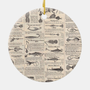 Fiskeavtal Reklamation Fisherman Art Julgransprydnad Keramik