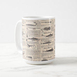 Fiskeavtal Reklamation Fisherman Art Kaffemugg