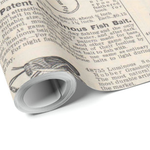 Fiskeavtal Reklamation Fisherman Art Presentpapper