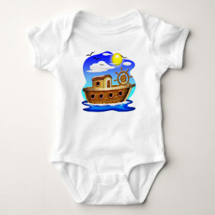 Fiskebåt Cartoon  T Shirt
