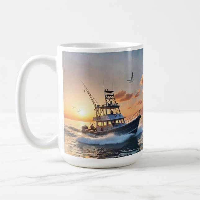 Fiskebåt Mug Kaffemugg (Vänster)
