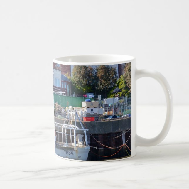 Fiskebåt YH 34 Kaffemugg (Höger)