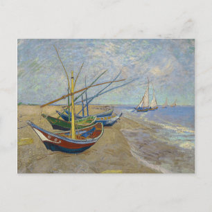 Fiskebåtar av Vincent Van Gogh Vykort