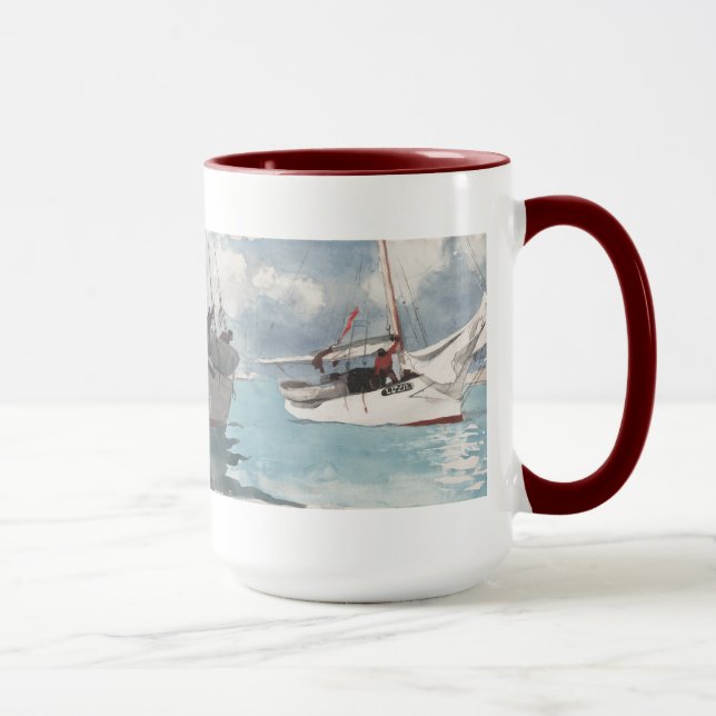 Fiskebåtar Key West Mugg (Höger)