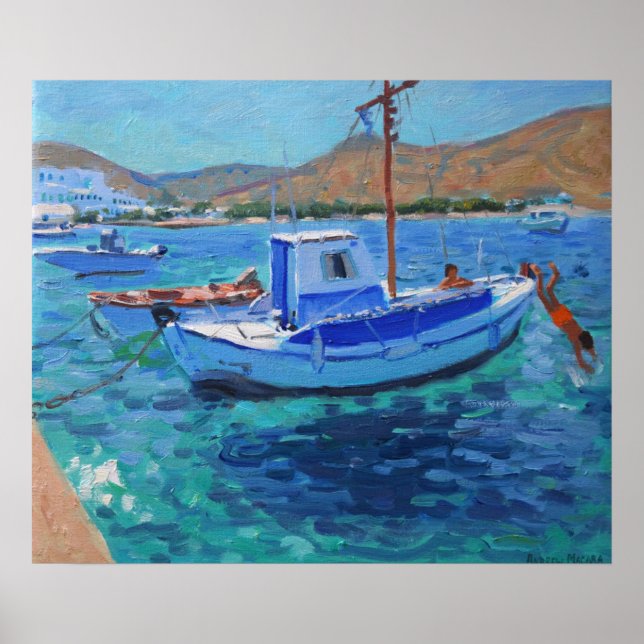 Fiskebåtar Poster (Framsidan)