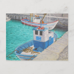 Fiskebåtar - Tarifa Spanien Vykort