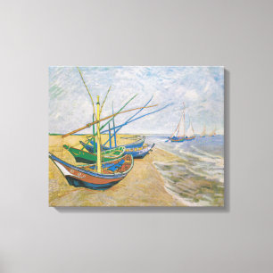 Fiskebåtar   Vincent van Gogh Canvastryck