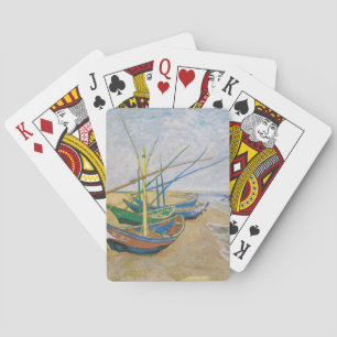 Fiskebåtar   Vincent van Gogh Casinokort