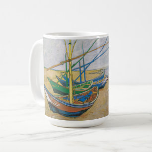 Fiskebåtar   Vincent van Gogh Kaffemugg