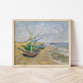 Fiskebåtar | Vincent Van Gogh Poster