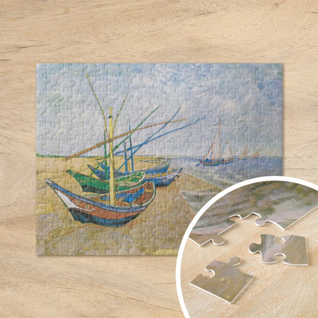 Fiskebåtar | Vincent Van Gogh Pussel (Skapare uppladdad)
