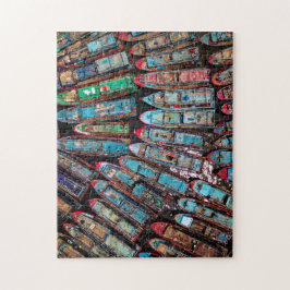 Fiskebåtens Jigszons komplex Jigszle Puzzle Extrem Pussel