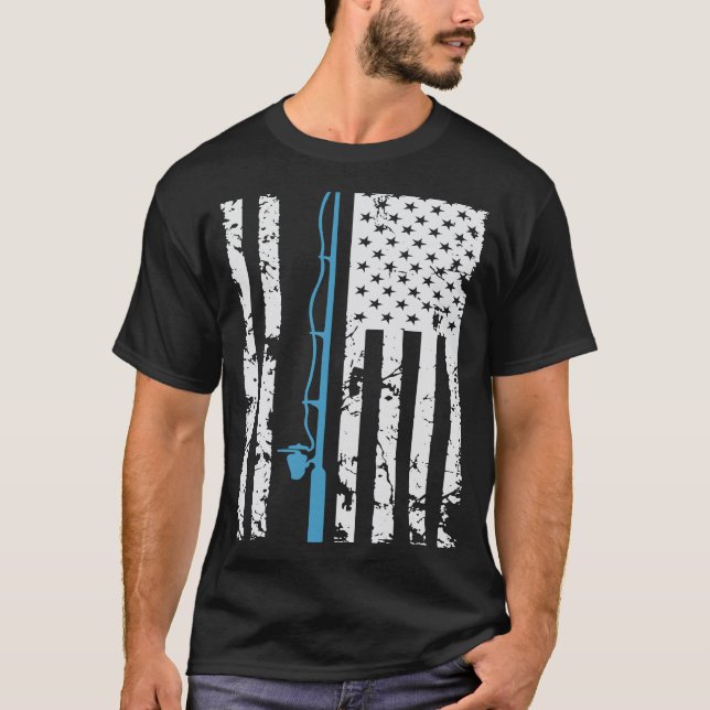 Fiskebåtskapten Män Pappa T Shirt (Framsida)