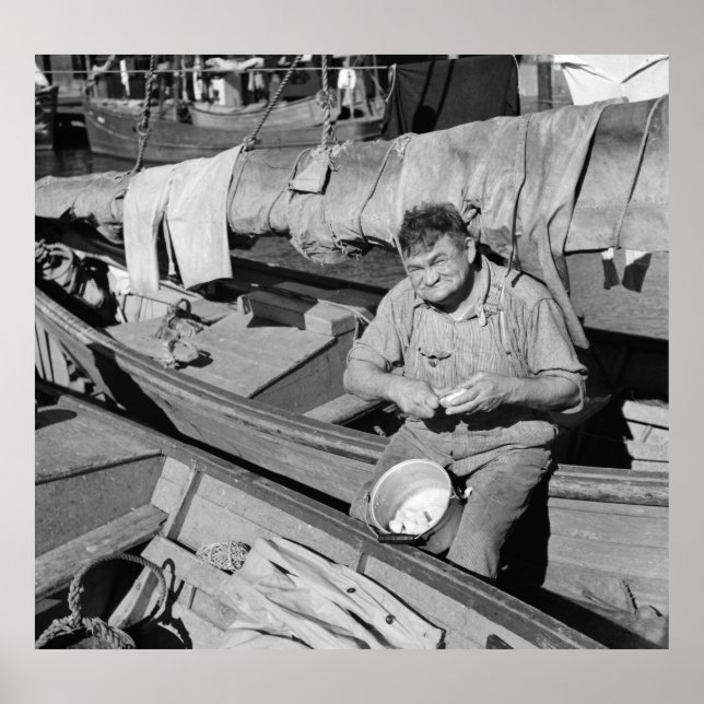 Fiskebåtskock - jul 1938 poster (Framsidan)