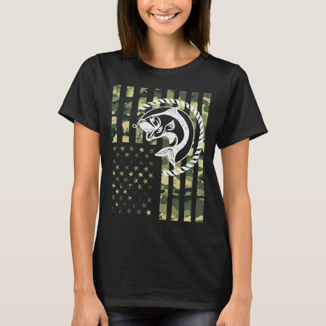 Fiskeberoende T Shirt (Framsida)