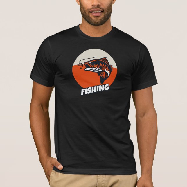 Fiskebete T Shirt (Framsida)
