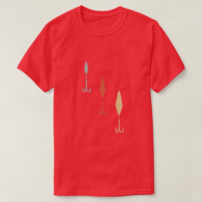 Fiskebidrag för djuphavsfiske i Krok Sinker T Shirt (Design framsida)