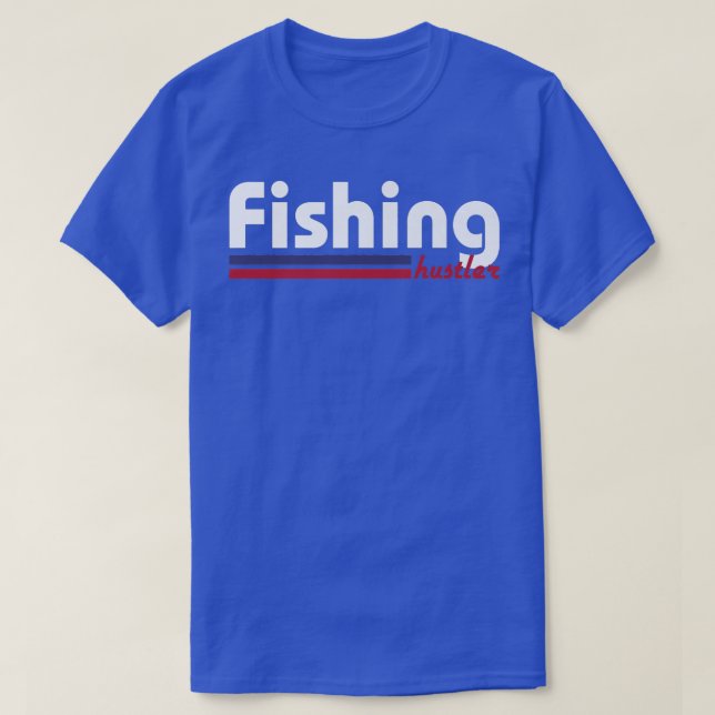 Fiskebidrag för hustler t shirt (Design framsida)