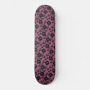 Fiskebord för Faux Black Snöre Ro Mini Skateboard Bräda 18,5 Cm