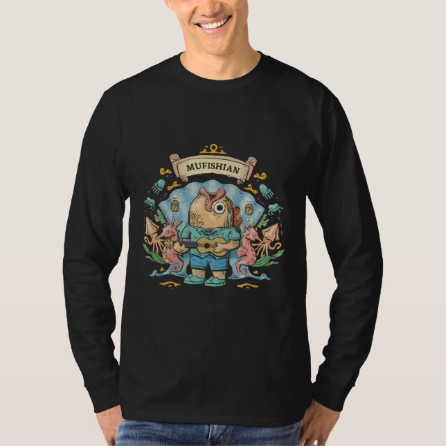 Fiskeborre T Shirt (Framsida)