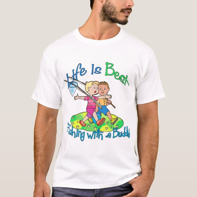 Fiskebuddy T-shirt (Framsida)