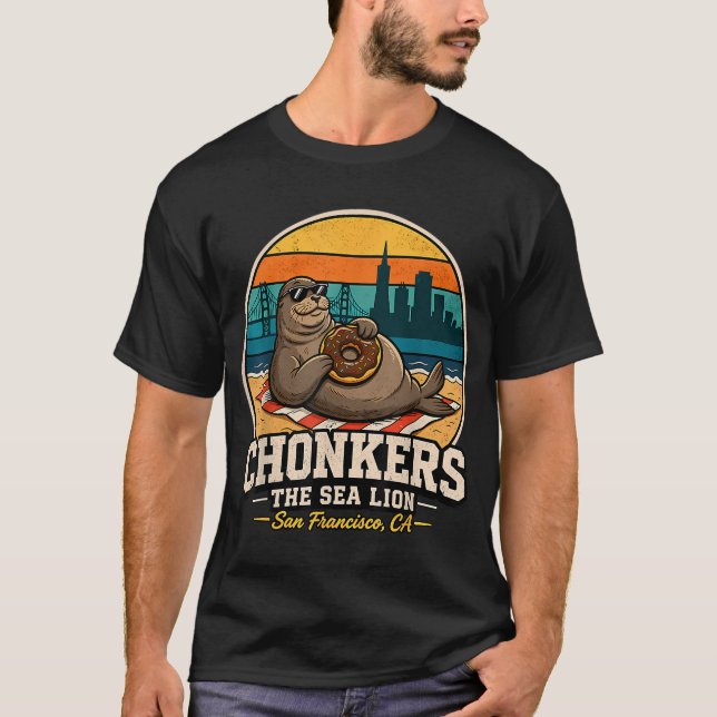 Fiskebuddy tealgrön t shirt (Framsida)