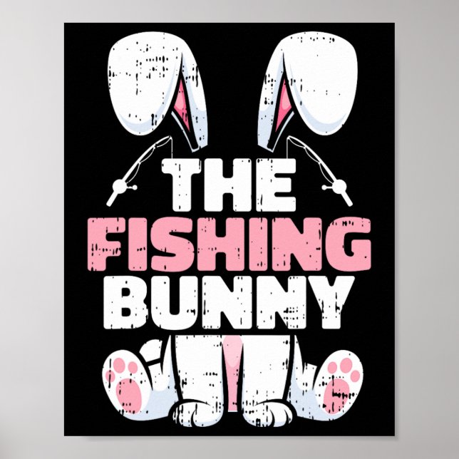 Fiskebunny Påsk-familjen som matchar Vår me Poster (Framsidan)