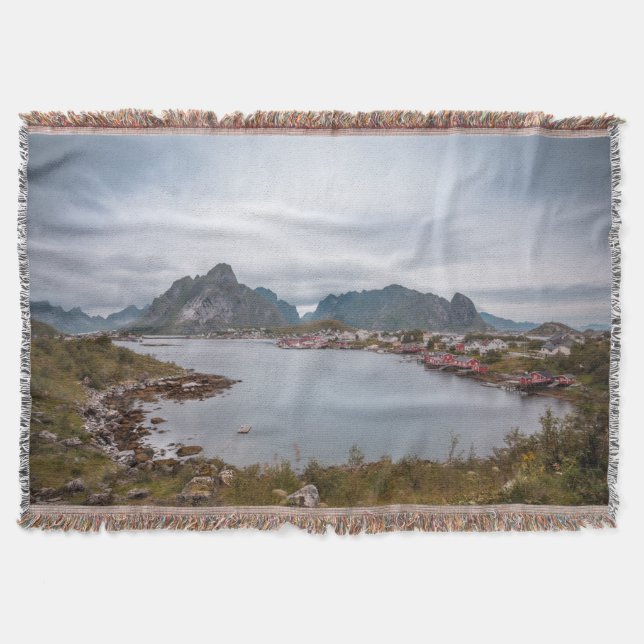 Fiskebyn Lofoten Filt (Framsidan)