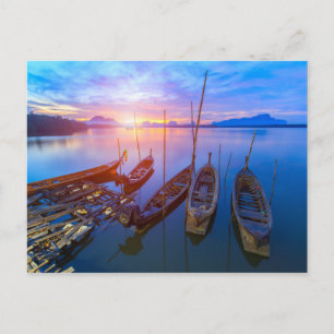 Fiskebyn Sunrise Thailand Vykort