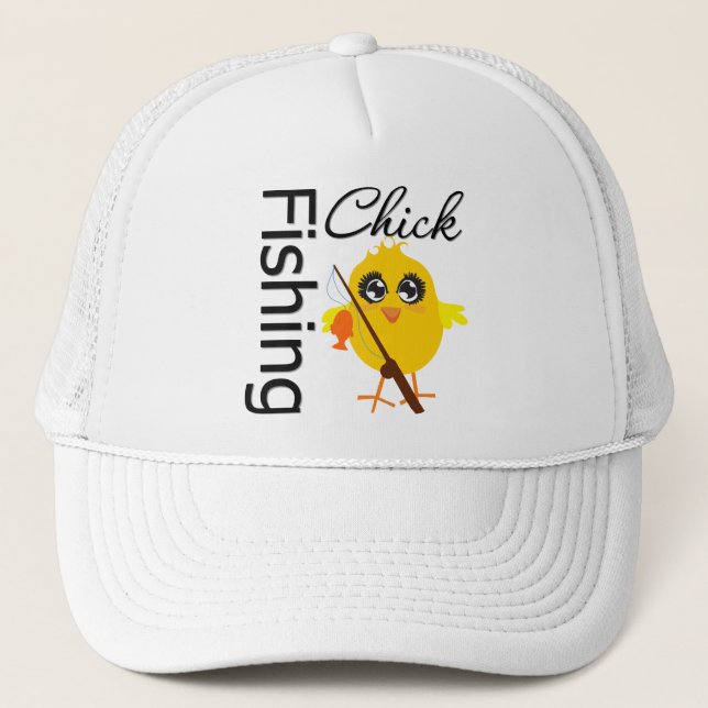 Fiskechick Truckerkeps (Framsida)