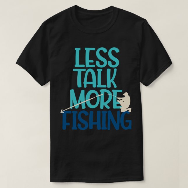 Fiskecitat Angling Fisherman Gift T Shirt (Design framsida)