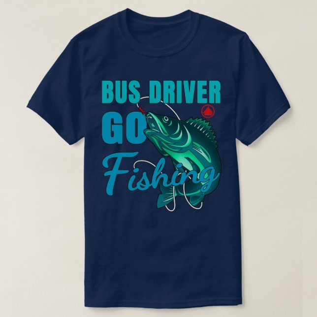 Fiskedesignoffert för drivrutin Buss Go T Shirt (Design framsida)