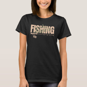 Fiskedrottning ro n militär t shirt