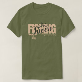 Fiskedrottning | Ro - svart T Shirt