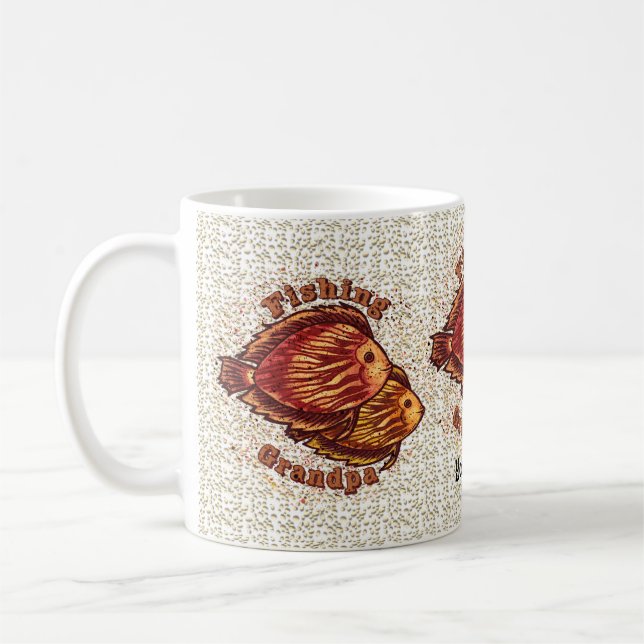 Fiskefarfar mugg (Vänster)